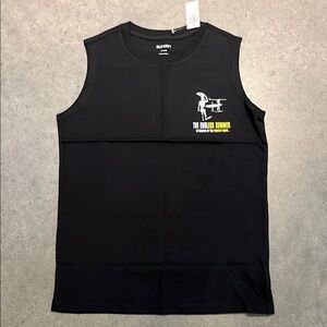 Old Navy Endless Summer Black Graphic Tank Top for Boys L, XL